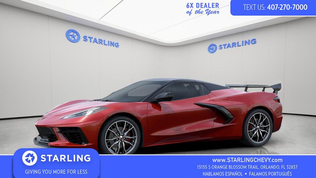 Red Mist Metallic Tintcoat 2026 Chevrolet Corvette Stingray 1LT Convertible RWD Convertible Rear-Wheel Drive 8-Speed Dual Clutch