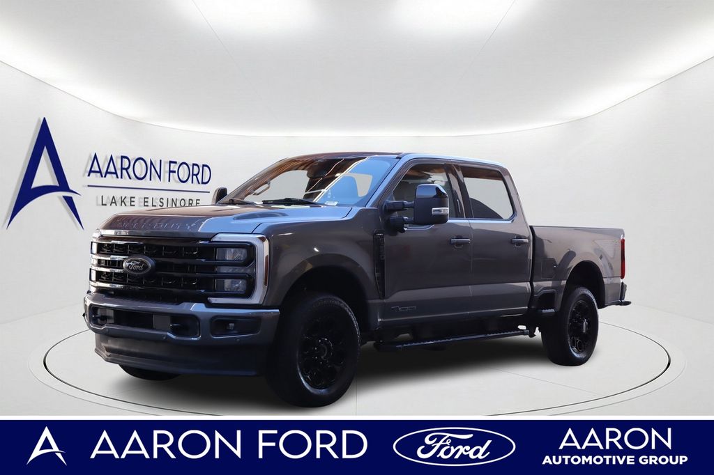 Gray Metallic 2024 Ford F-250 Super Duty Pickup Truck Four-Wheel Drive Automatic