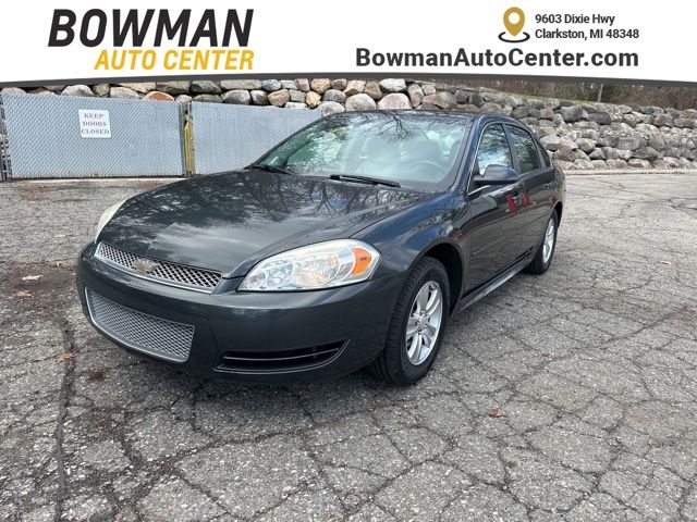 Ashen Gray Metallic 2014 Chevrolet Impala Limited LS FWD Sedan Front-Wheel Drive 6-Speed Automatic Overdrive