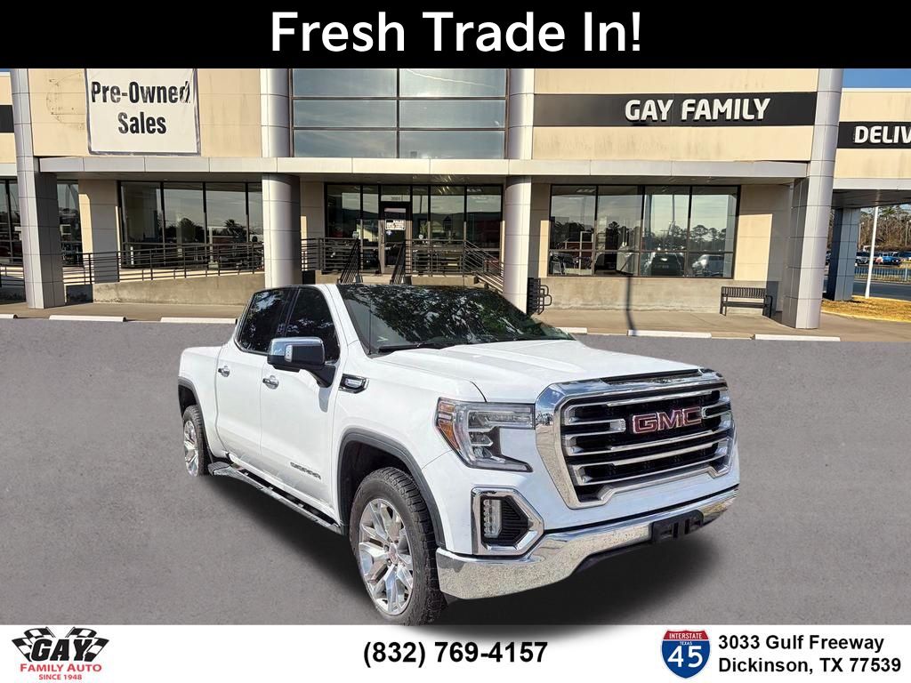 Summit White 2021 GMC Sierra 1500 Pickup Truck Four-Wheel Drive Automatic