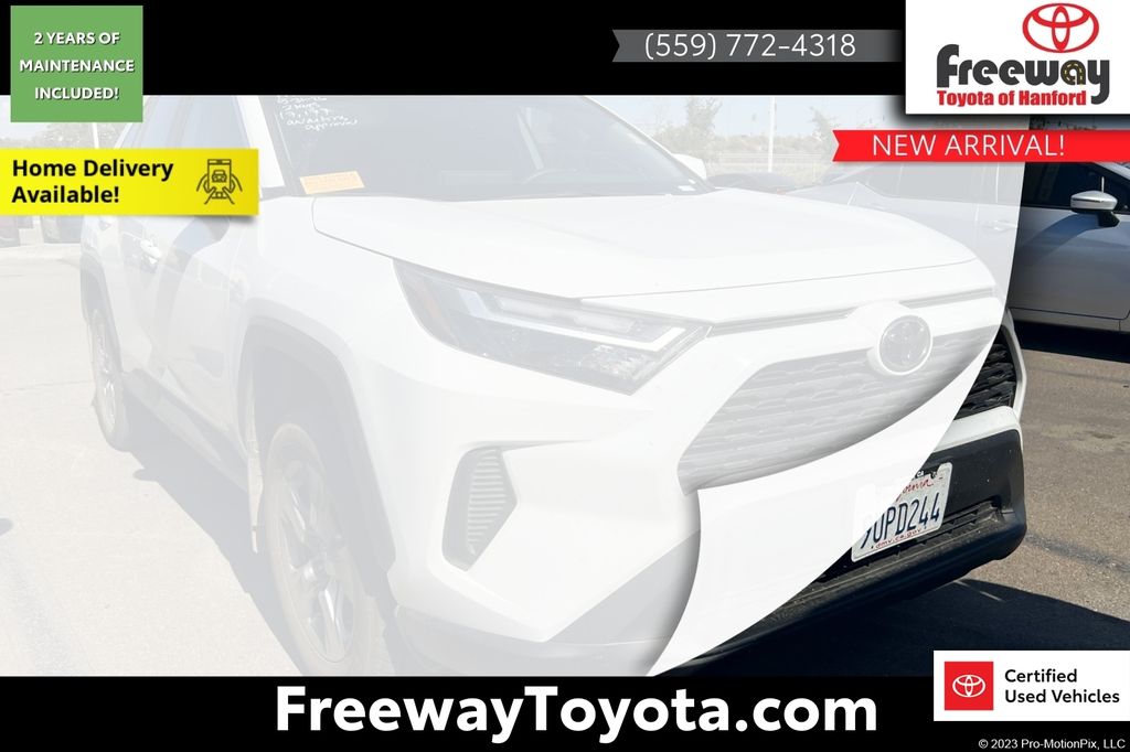 Ice Cap 2025 Toyota RAV4 XLE AWD SUV / Crossover All-Wheel Drive 8-Speed Automatic