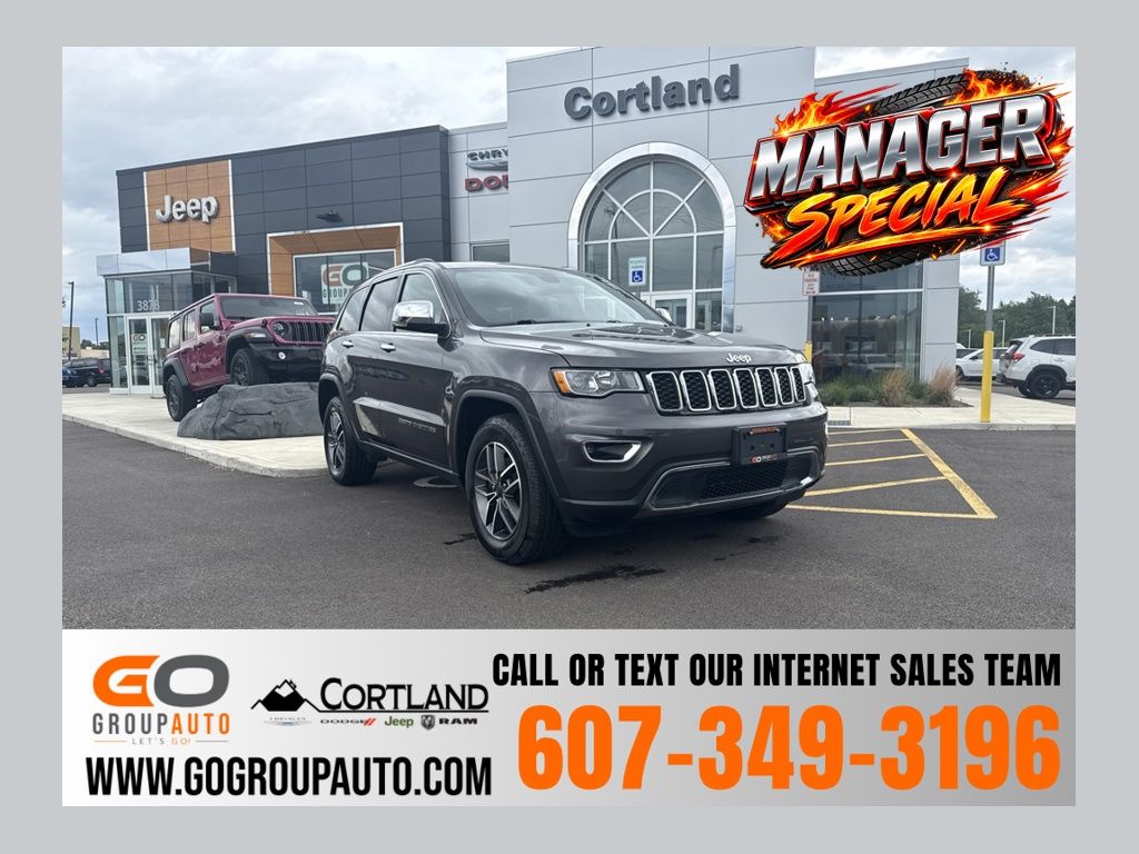 Gray (Granite Crystal Metallic Clearcoat) 2020 Jeep Grand Cherokee SUV / Crossover Four-Wheel Drive 8-Speed Automatic