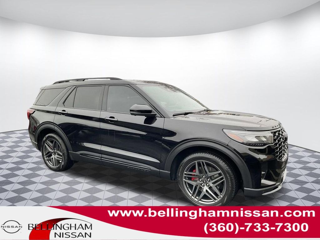 Black 2025 Ford Explorer ST AWD SUV / Crossover All-Wheel Drive Automatic
