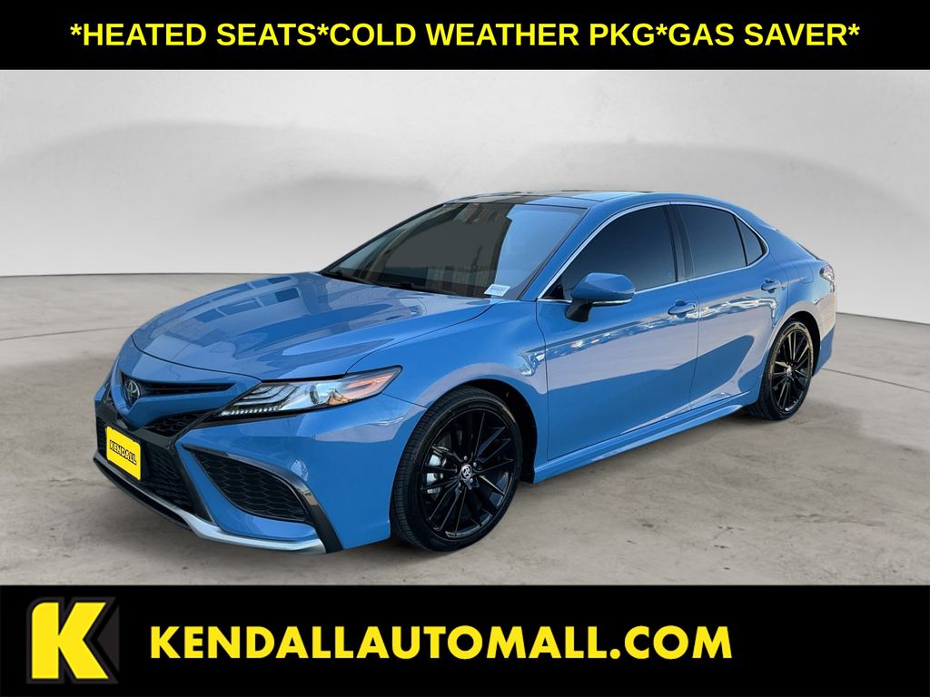 Blue 2023 Toyota Camry Sedan All-Wheel Drive 8-Speed Automatic
