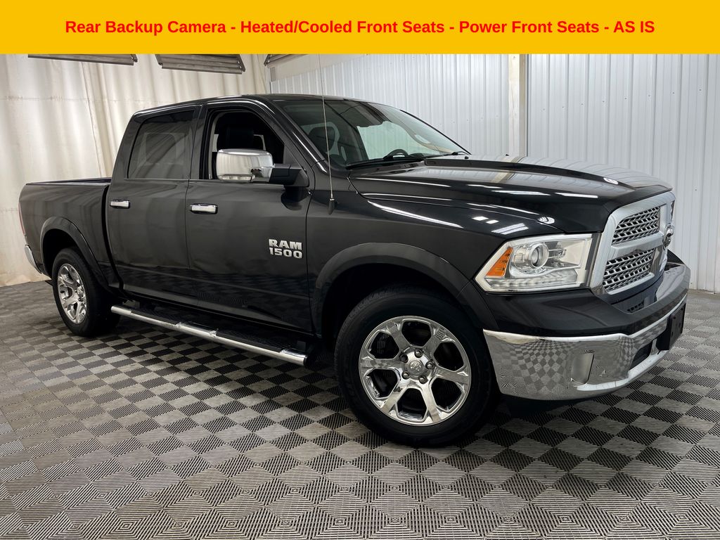 Brilliant Black Crystal Pearlcoat 2018 RAM 1500 Pickup Truck Four-Wheel Drive 8-Speed Automatic