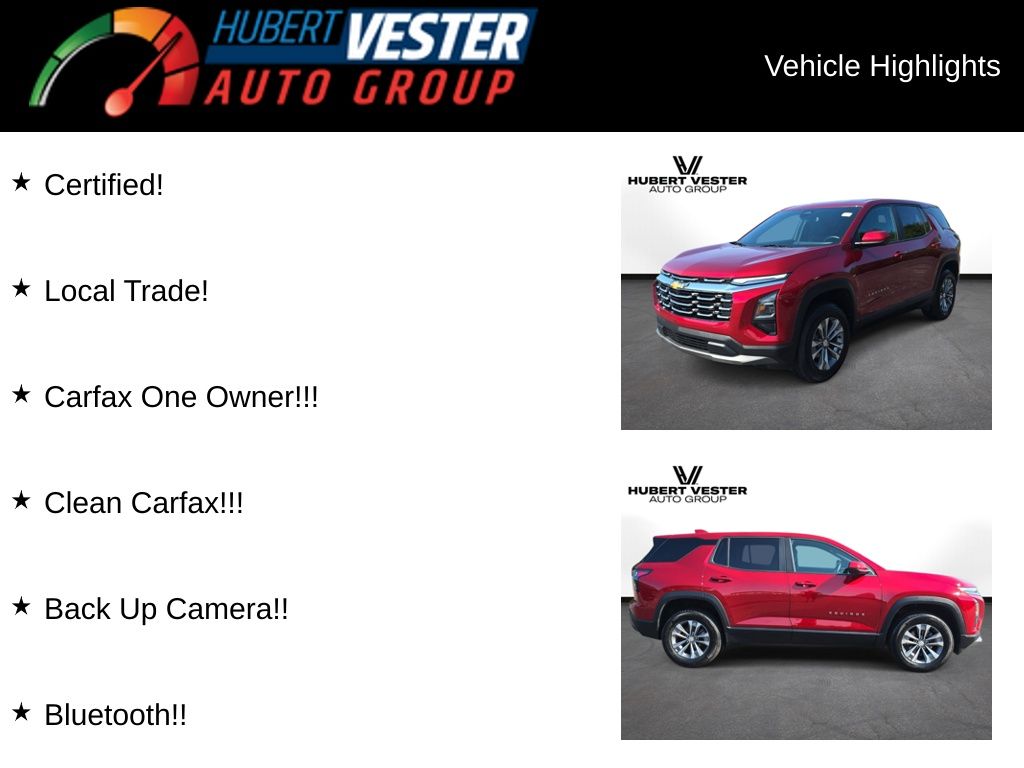 Used 2026 Chevrolet Equinox SUV