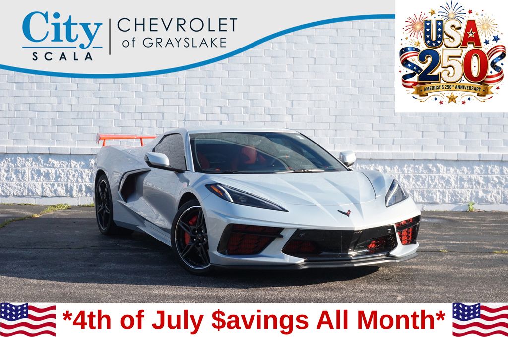Silver Flare Metallic 2021 Chevrolet Corvette Convertible Rear-Wheel Drive 8-Speed Dual Clutch