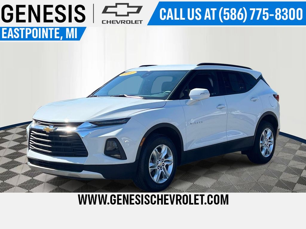 Summit White 2022 Chevrolet Blazer 2LT FWD SUV / Crossover Front-Wheel Drive 9-Speed Automatic Overdrive