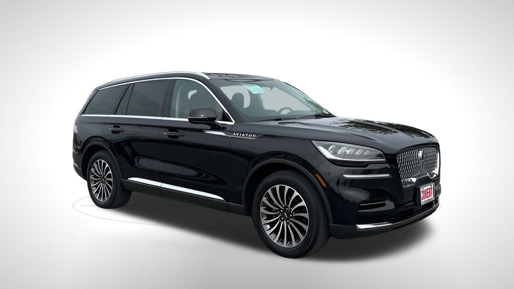 Black Metallic 2022 Lincoln Aviator Reserve AWD SUV / Crossover All-Wheel Drive Automatic