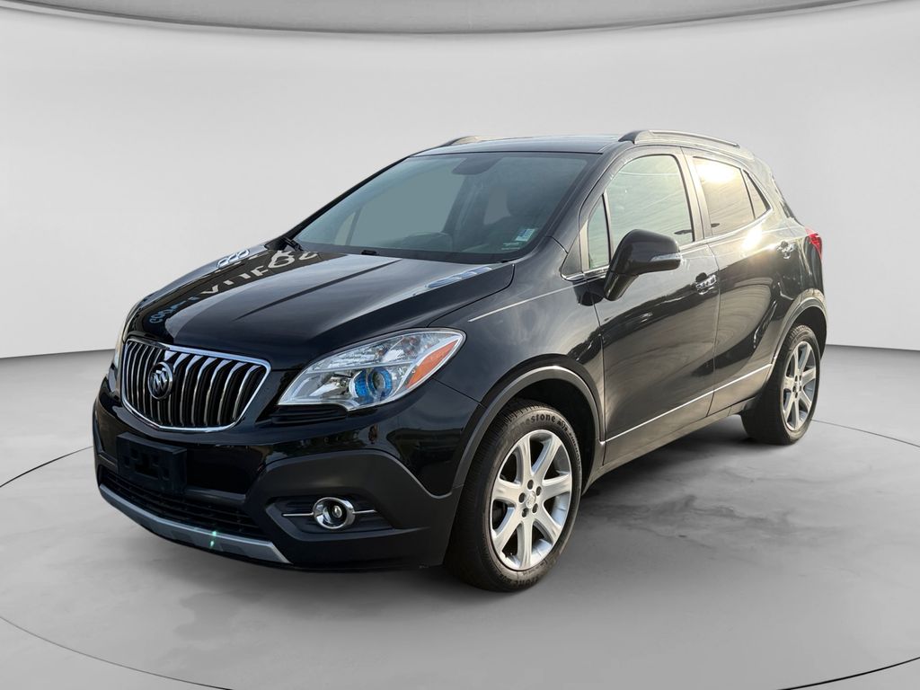 Carbon Black Metallic 2015 Buick Encore Leather AWD SUV / Crossover All-Wheel Drive 6-Speed Automatic Overdrive