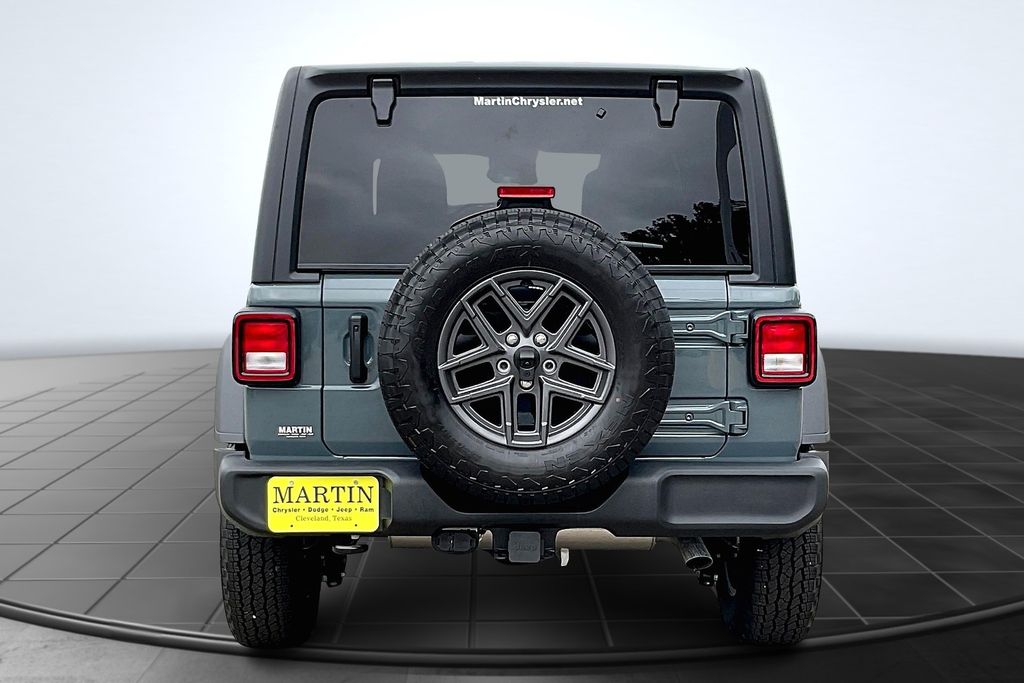 2025 Jeep Wrangler Sport S Gray at Bayshore Chrysler Jeep Dodge Ram