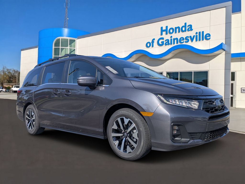 Gray (Modern Steel Metallic) 2027 Honda Odyssey Minivan Front-Wheel Drive Automatic