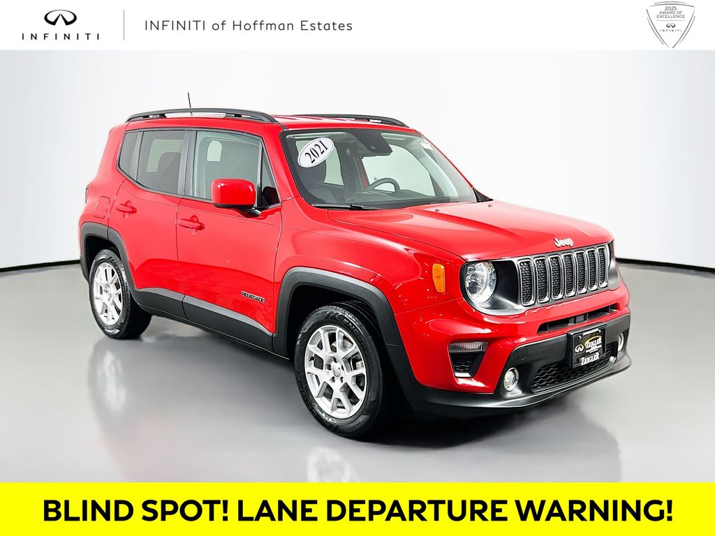 Colorado Red Clearcoat 2021 Jeep Renegade SUV / Crossover Front-Wheel Drive 9-Speed Automatic