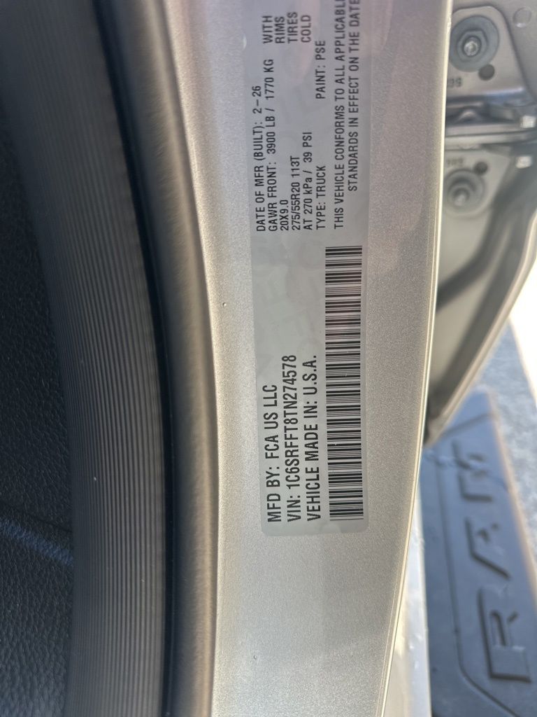 New 2026 Ram 1500 Truck