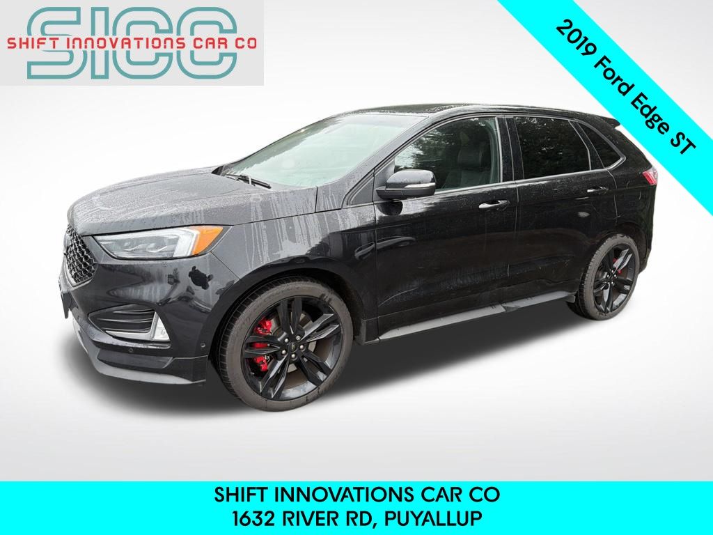 Black 2019 Ford Edge ST AWD SUV / Crossover All-Wheel Drive 8-Speed Automatic