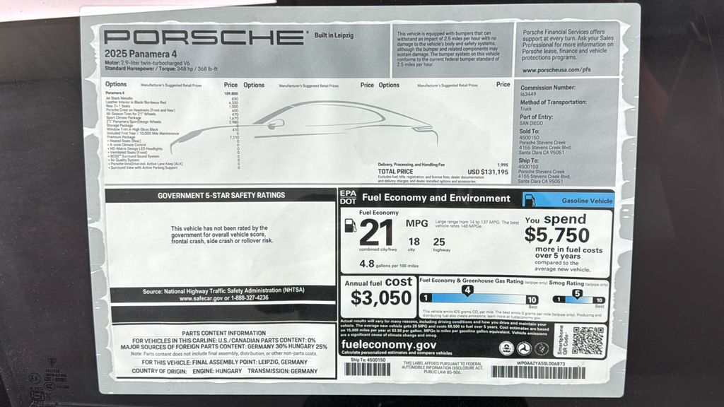 Thumbnail: 2025 Porsche Panamera - 14