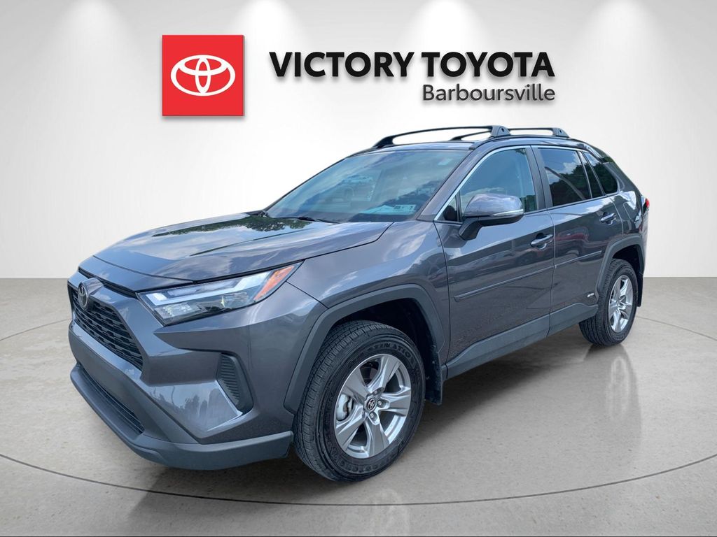 Magnetic Gray Metallic 2025 Toyota RAV4 Hybrid SUV / Crossover All-Wheel Drive Continuously Variable Transmission