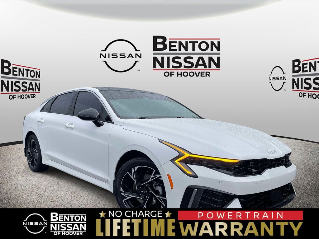 Snow White Pearl 2025 Kia K5 GT-Line FWD Sedan Front-Wheel Drive 8-Speed Automatic