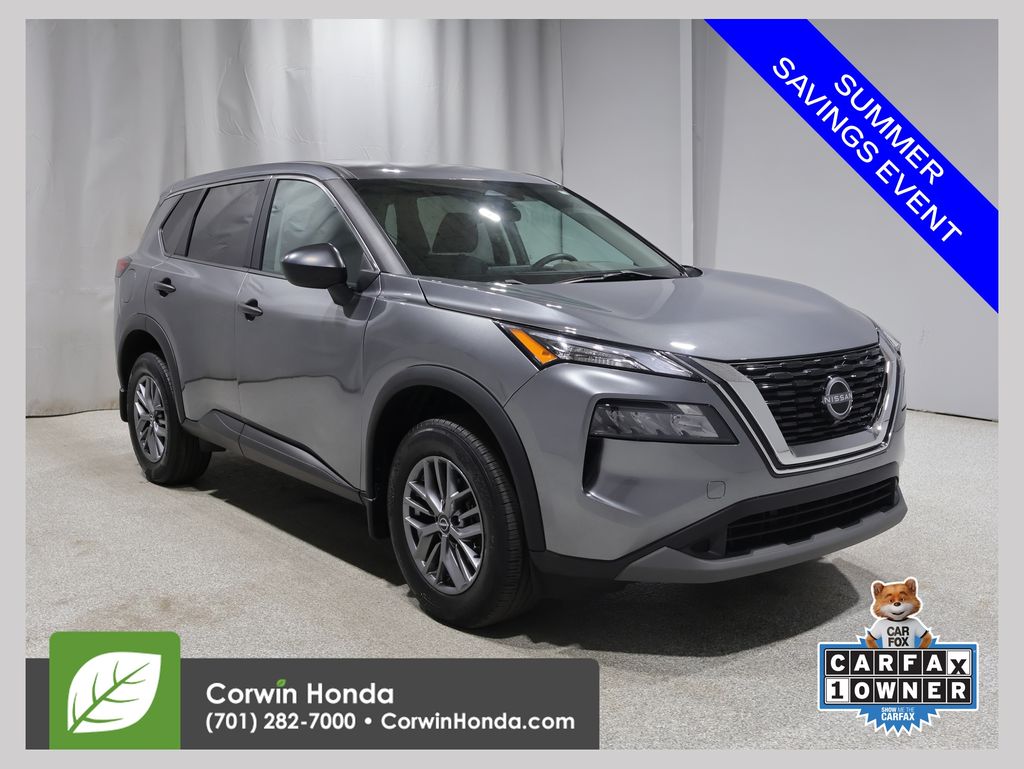 Gray (Gun Metallic) 2023 Nissan Rogue SUV / Crossover All-Wheel Drive Continuously Variable Transmission