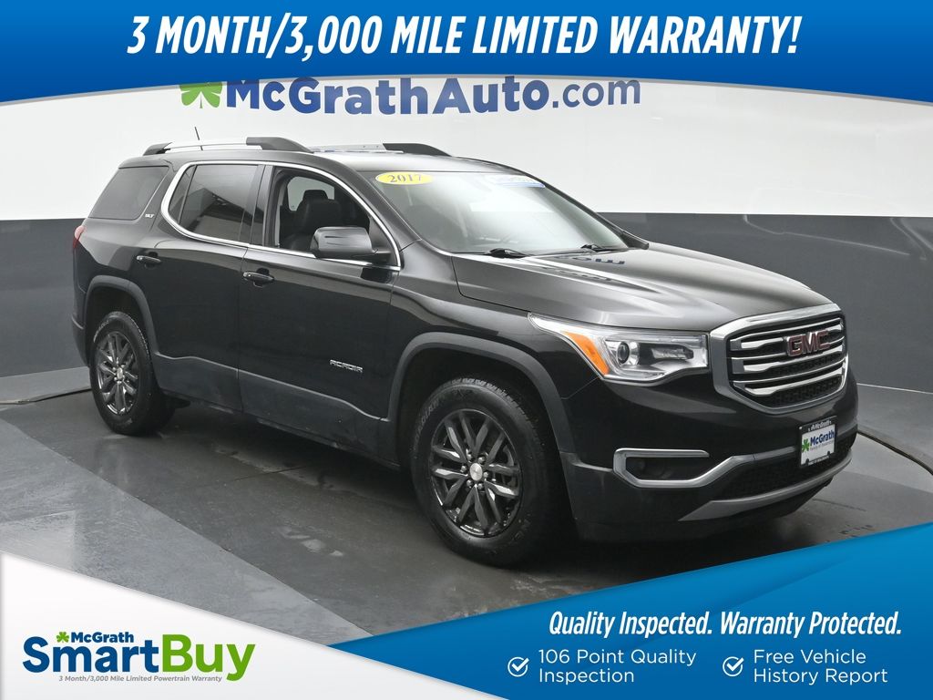 Black (Ebony Twilight Metallic) 2017 GMC Acadia SLT-1 AWD SUV / Crossover Four-Wheel Drive 6-Speed Automatic