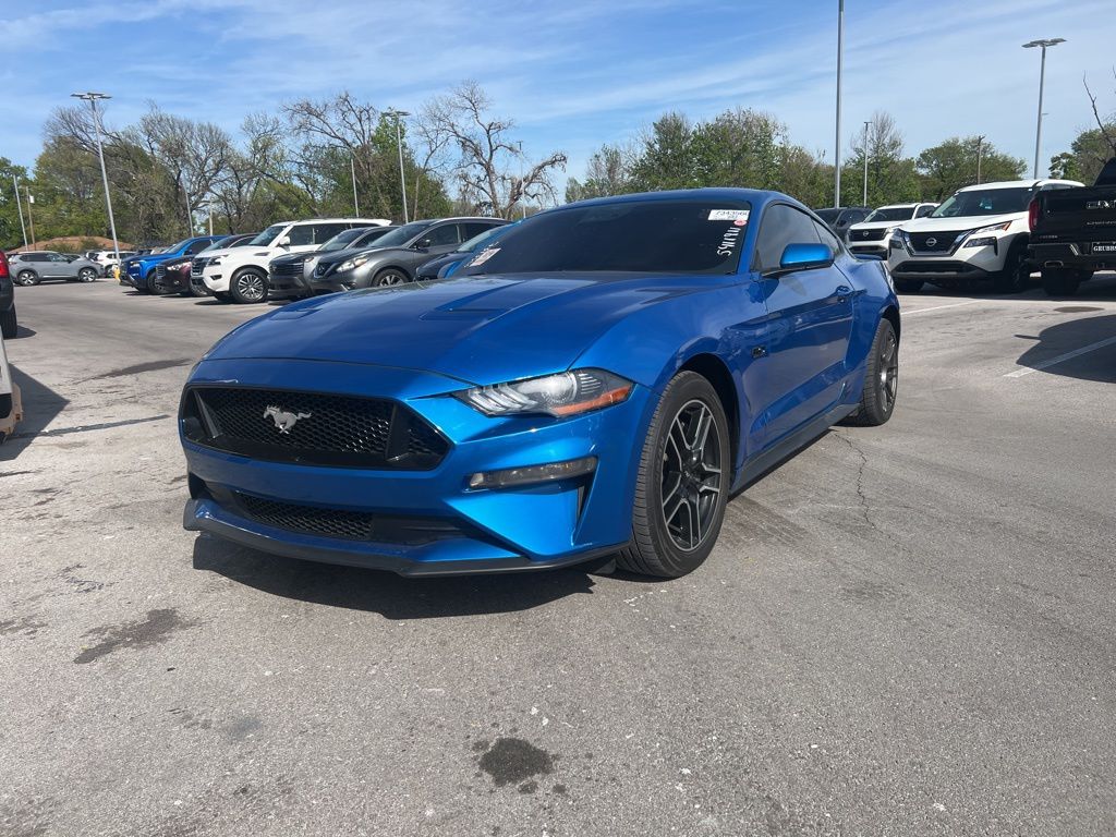 Blue Metallic 2020 Ford Mustang GT Coupe RWD Coupe Rear-Wheel Drive Automatic
