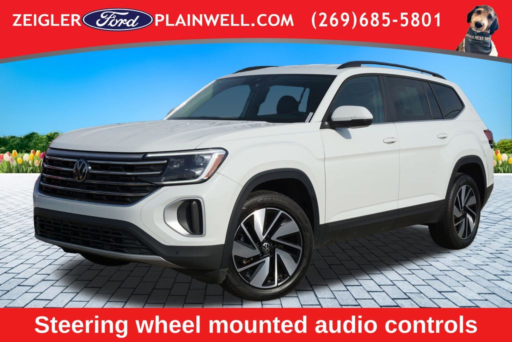 White 2025 Volkswagen Atlas SUV / Crossover Front-Wheel Drive 8-Speed Automatic