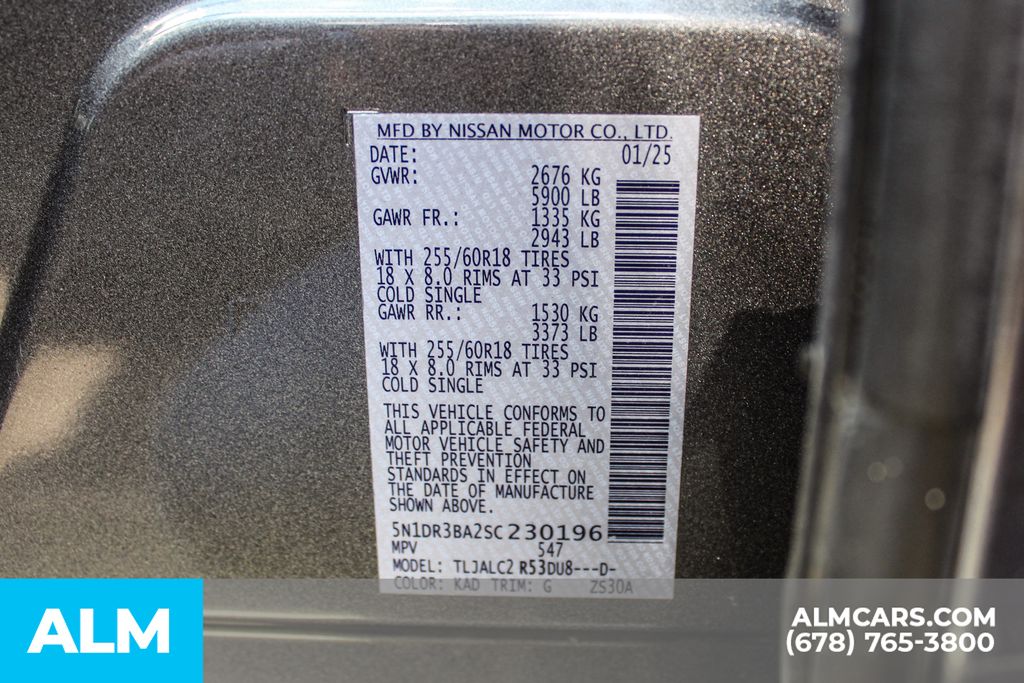 Used 2025 Gray Nissan SV image 41