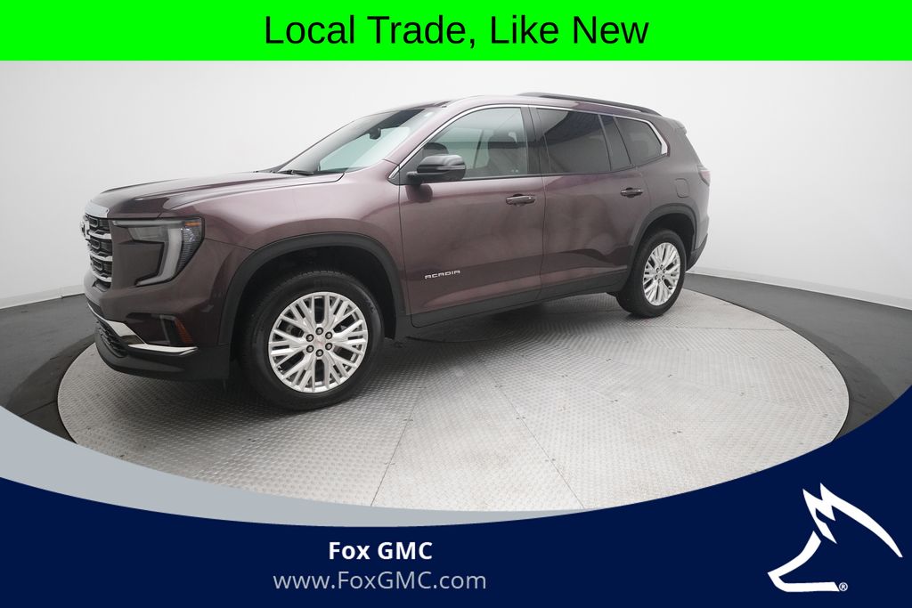 Crystal Metallic 2024 GMC Acadia SUV / Crossover Front-Wheel Drive 8-Speed Automatic
