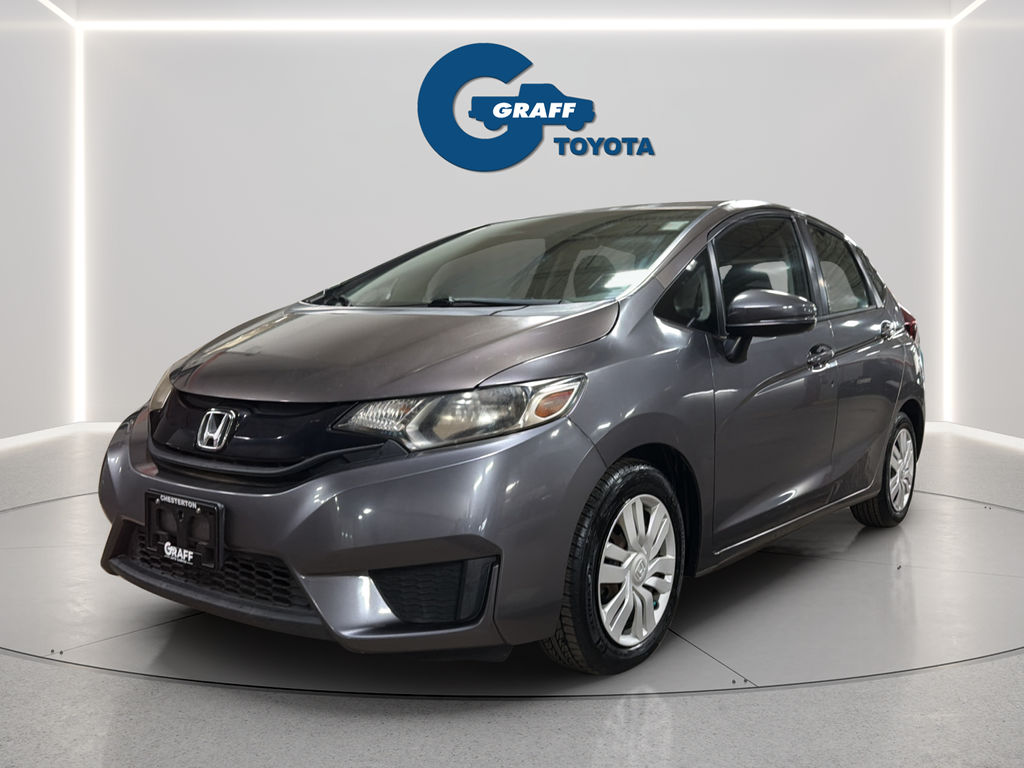 Gray (Modern Steel Metallic) 2016 Honda Fit LX Hatchback Front-Wheel Drive Continuously Variable Transmission