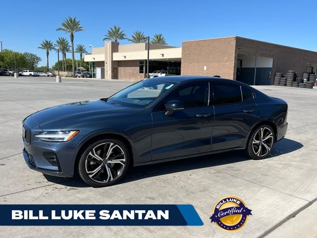 Denim Blue Metallic 2025 Volvo S60 B5 Core AWD Sedan All-Wheel Drive Automatic