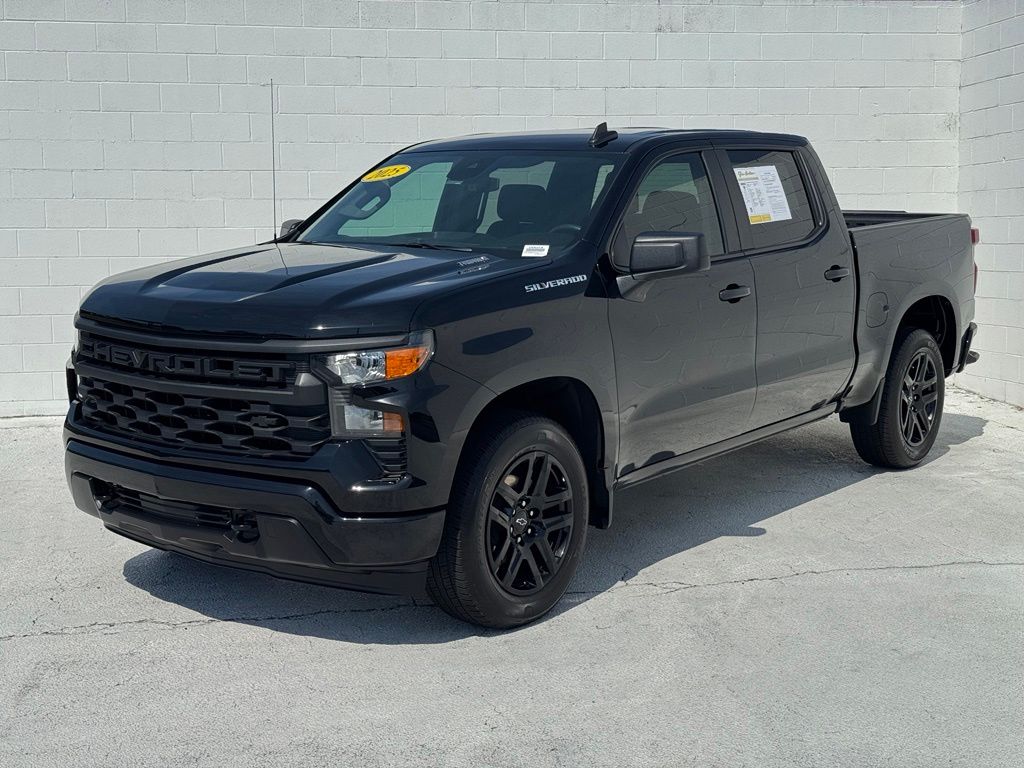 2025 Chevrolet Silverado 1500 Custom Black - Jim Hudson Acura - Image 8
