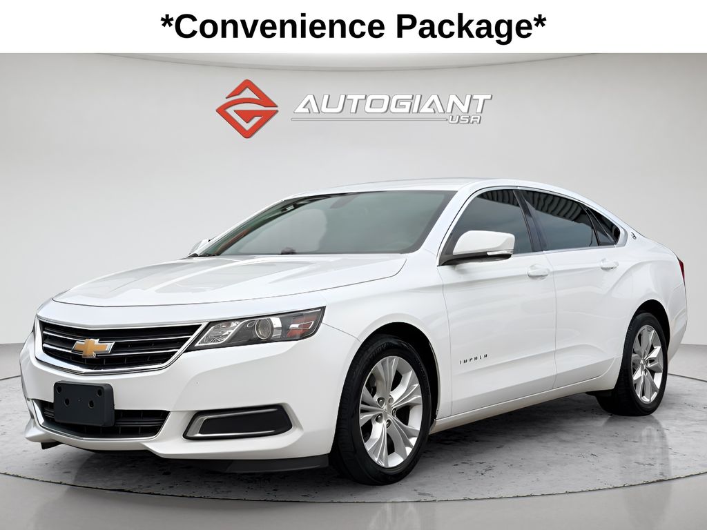Summit White 2016 Chevrolet Impala Sedan Front-Wheel Drive 6-Speed Automatic