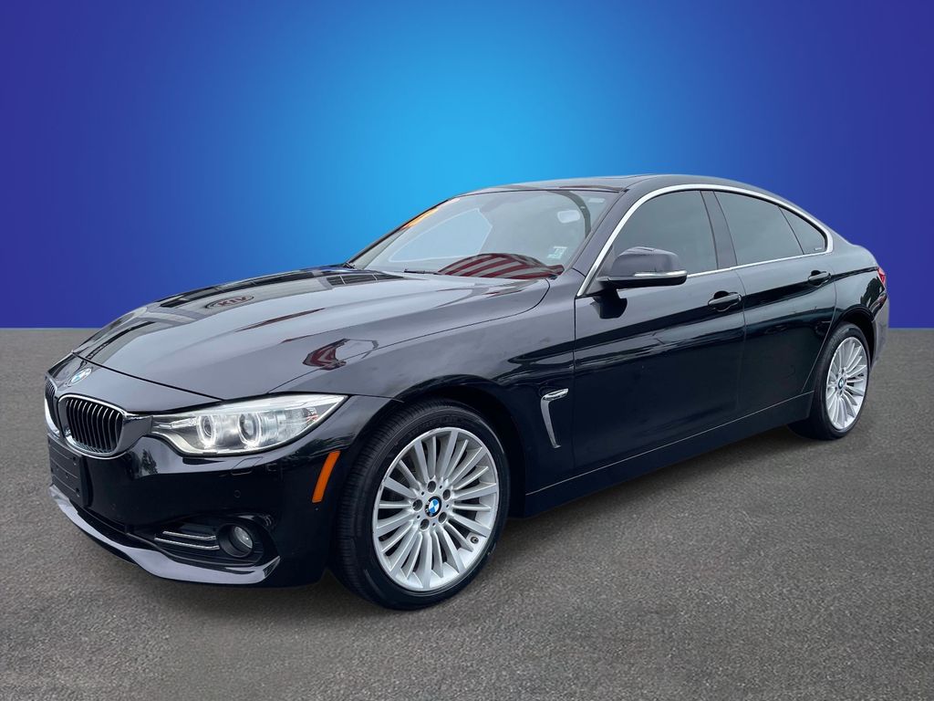 Black Sapphire Metallic 2015 BMW 4 Series 428i xDrive Gran Coupe AWD Sedan All-Wheel Drive 8-Speed Automatic