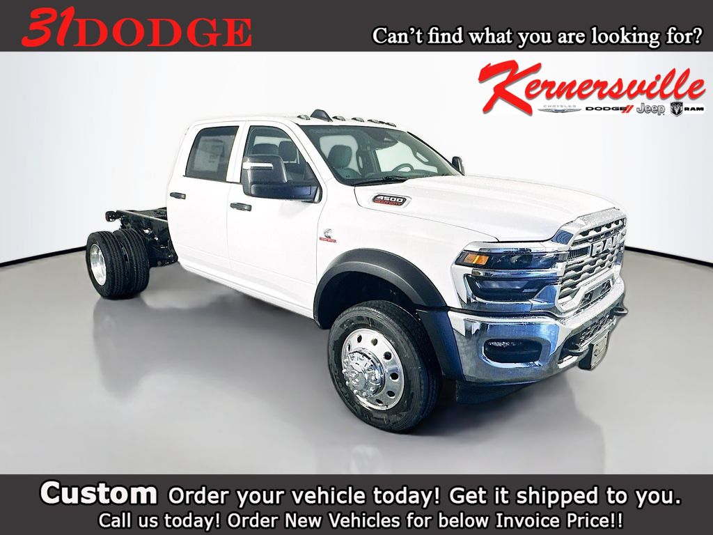Bright White Clearcoat 2026 RAM 4500 Chassis Pickup Truck  Automatic