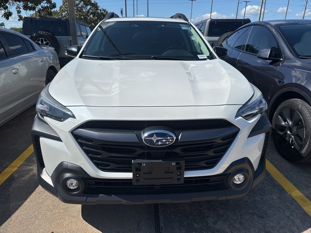 2025 Subaru Outback Premium White at Central Houston Nissan