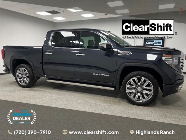 Titanium Rush Metallic 2024 GMC Sierra 1500 Pickup Truck Four-Wheel Drive 10-Speed Automatic