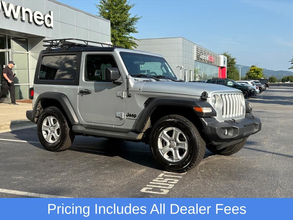 Silver Zynith Clearcoat 2023 Jeep Wrangler SUV / Crossover Four-Wheel Drive 8-Speed Automatic