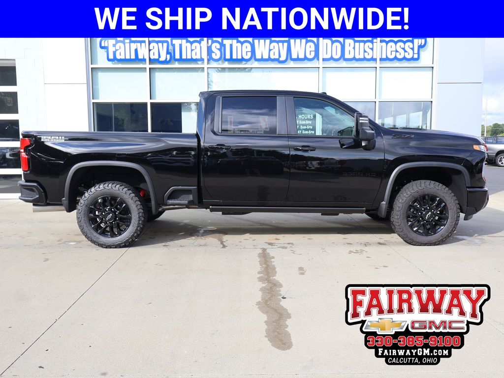 Black 2026 Chevrolet Silverado 3500HD Pickup Truck Four-Wheel Drive Automatic