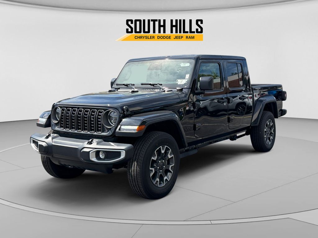 2026 Jeep Gladiator Sahara Black at South Hills CDJR