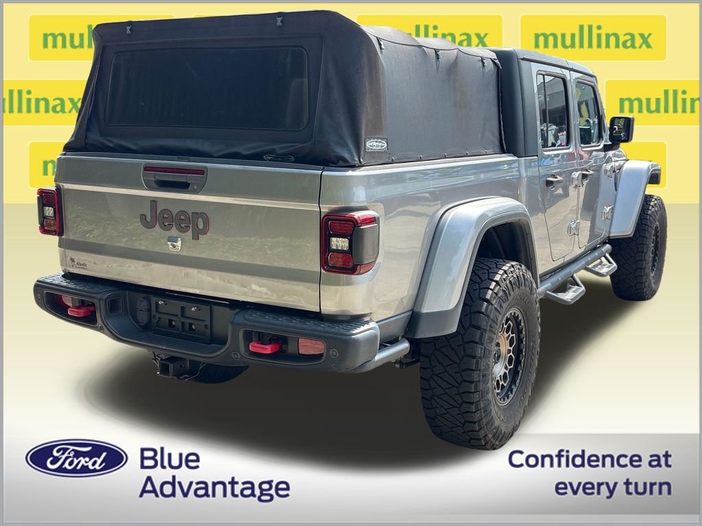 Certified Used 2020 Silver Jeep Rubicon image 4