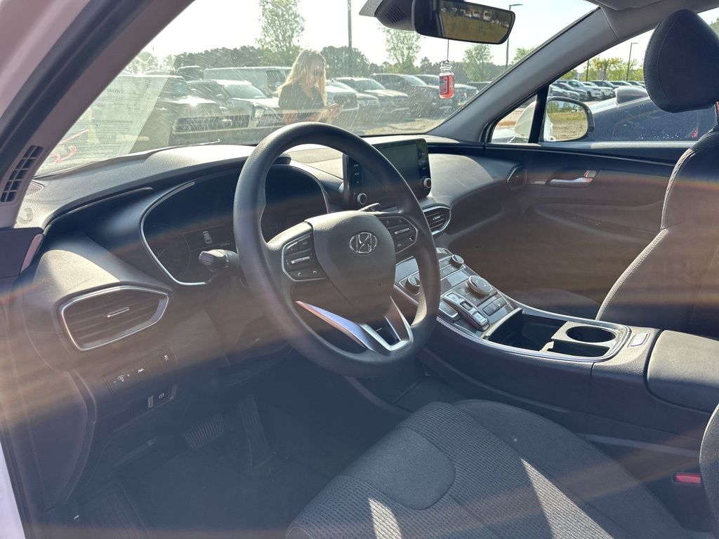 2022 Quartz White Hyundai Santa Fe SEL AWD SUV