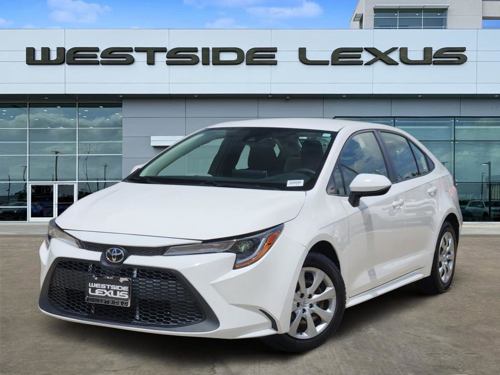 2021 Toyota Corolla LE White at Community Toyota