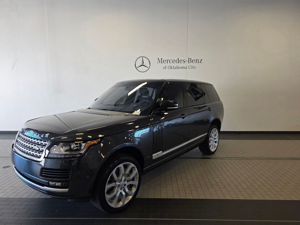 Carpathian Gray 2016 Land Rover Range Rover V8 Supercharged LWB 4WD SUV / Crossover All-Wheel Drive 8-Speed Automatic