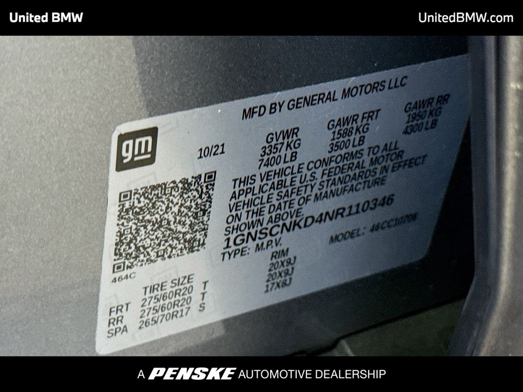 Thumbnail: 2022 Chevrolet Tahoe - 16