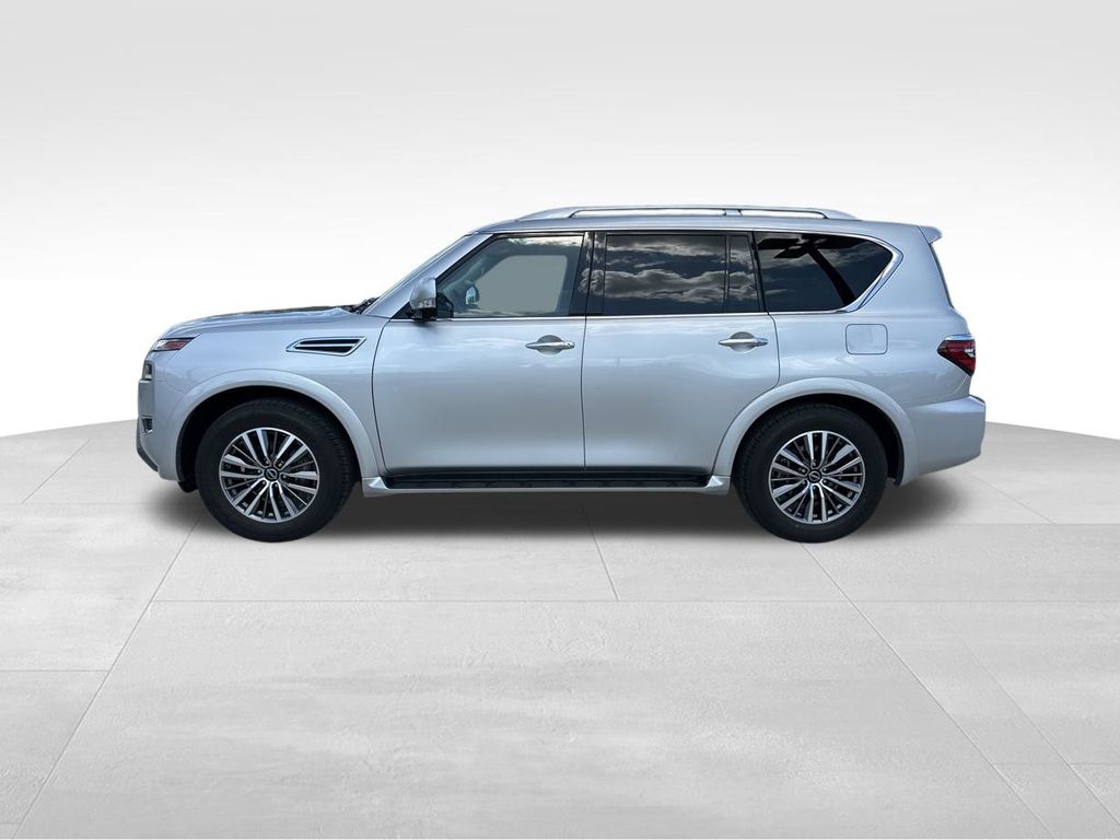2024 Brilliant Silver Metallic Nissan Armada SL RWD SUV
