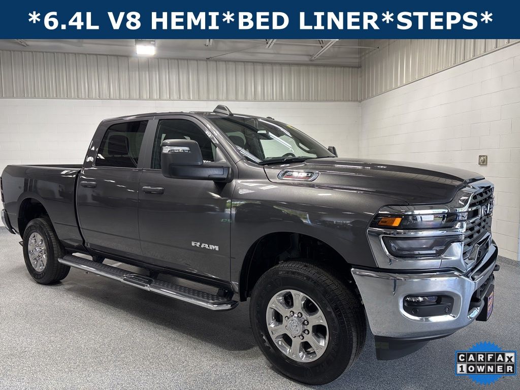 Gray (Granite Crystal Metallic Clearcoat) 2025 RAM 2500 Pickup Truck Four-Wheel Drive 8-Speed Automatic
