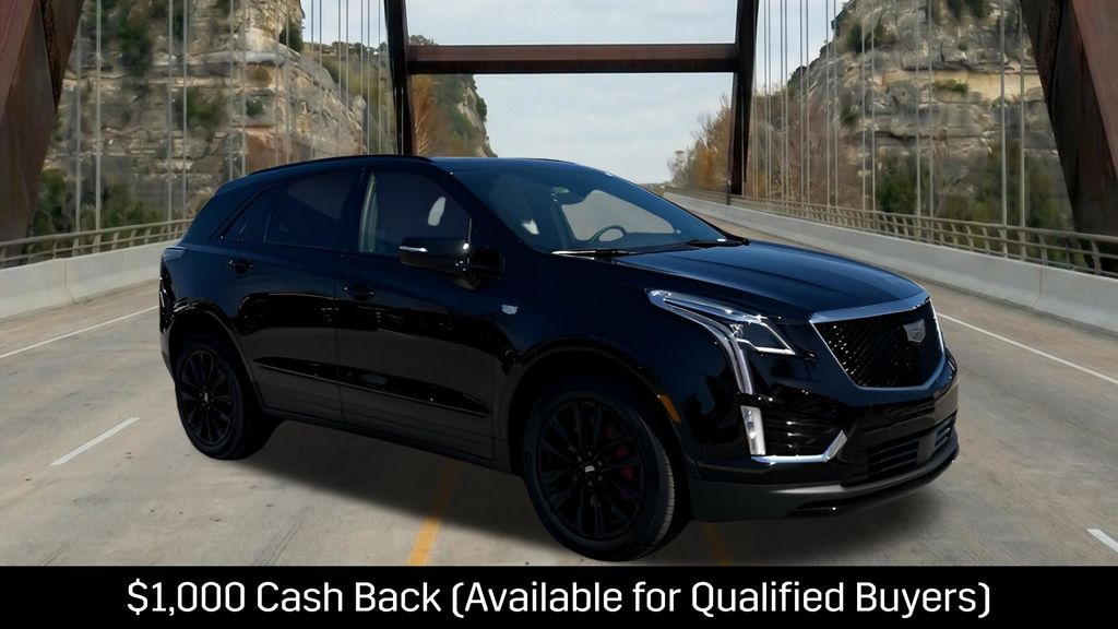 Black Metallic 2026 Cadillac XT5 Sport AWD SUV / Crossover Four-Wheel Drive 9-Speed Automatic