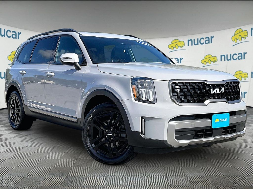 Wolf Gray 2023 Kia Telluride SUV / Crossover All-Wheel Drive 8-Speed Automatic