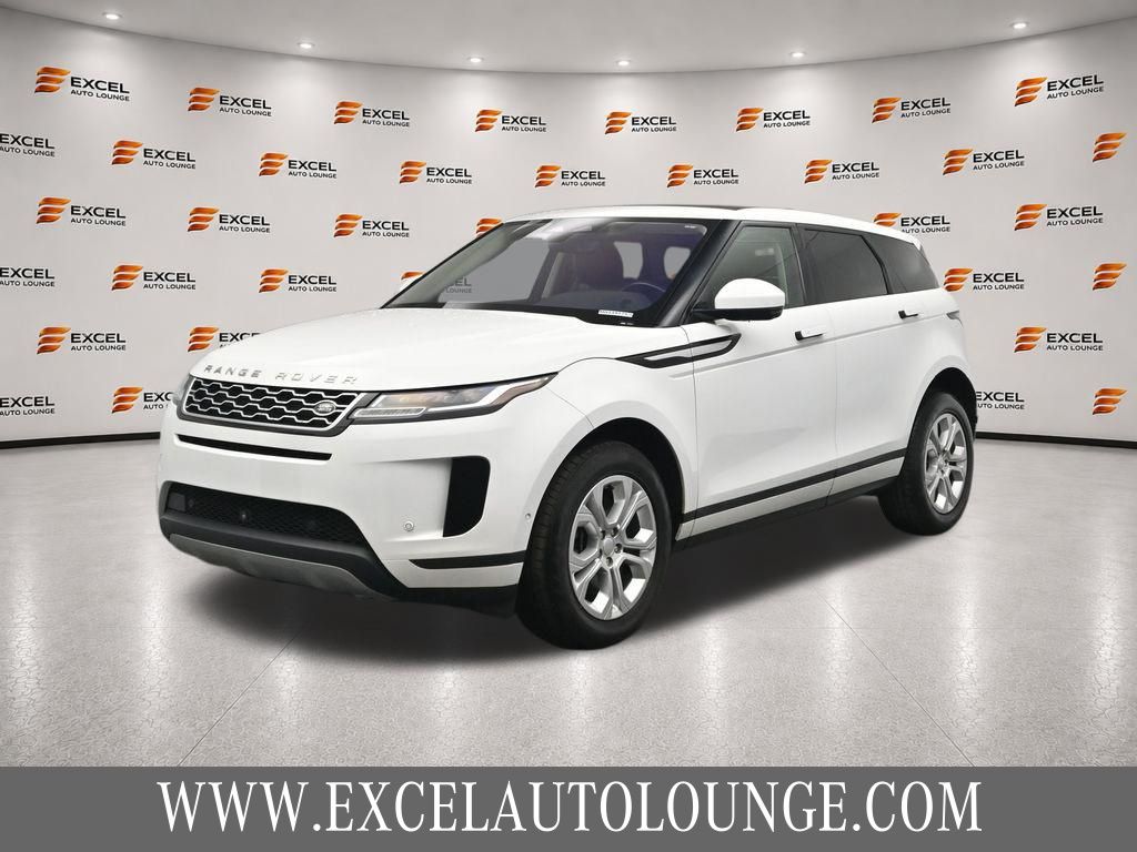 White 2021 Land Rover Range Rover Evoque SUV / Crossover All-Wheel Drive 9-Speed Automatic