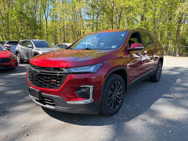 Radiant Red Tintcoat 2023 Chevrolet Traverse RS AWD SUV / Crossover Four-Wheel Drive 9-Speed Automatic
